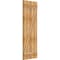 Ekena Millwork Joined Board-n-Batten Shutters w/Z-Bar, Rough Sawn Western Red Cedar, 21 1/2W x 61H, PR RBJ06Z21X061RWR - alternate 4